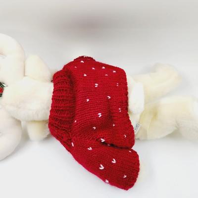 ABSOLUTELY ADORABLE CHARTER CLUB MOOSE W/ A CHRISTMAS SWEATER PLUSHIE