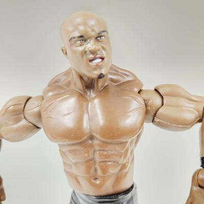 2004 WWE BOBBY LASHLEY JAKKS WRESTLING FIGURE