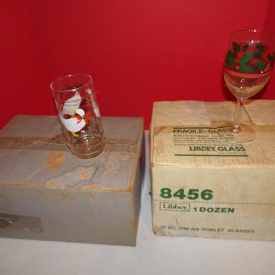 LOT 334. GLASSWARE.