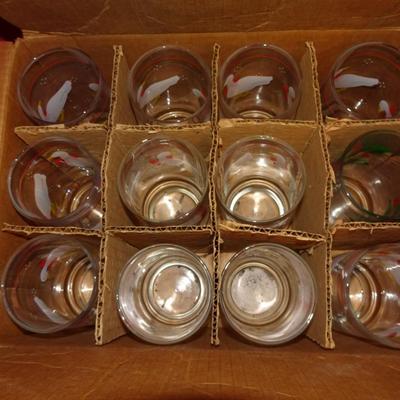 LOT 334. GLASSWARE.