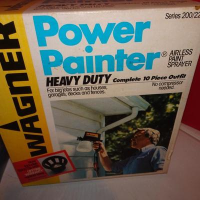 LOT 342. POWER PAINTING TOOLS