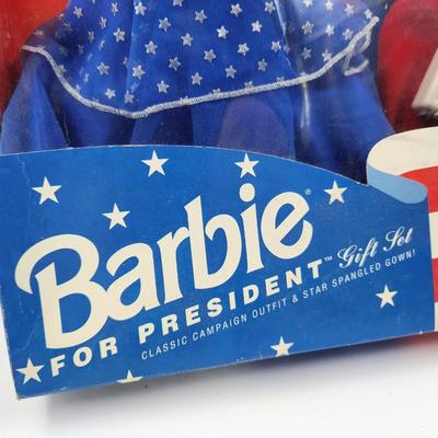 1991 MATTEL BARBIE FOR PRESIDENT GIFT SET