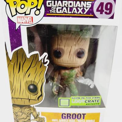 FUNKO POP #49 GLOW IN THE DARK GROOT