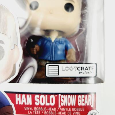 FUNKO POP #86 LOOT CRATE EXCLUSIVE HANS SOLO (SNOW GEAR)