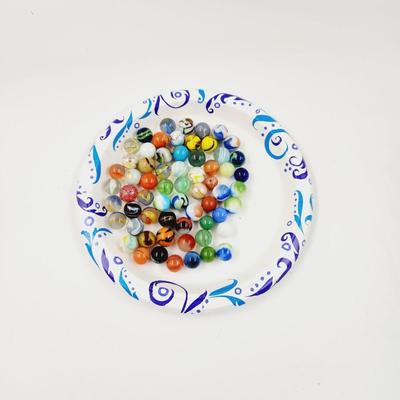 ARRAY OF COLLECTABLE MARBLES