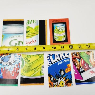 2011 TOPPS WACKY PACK COLLECTABLE STICKERS