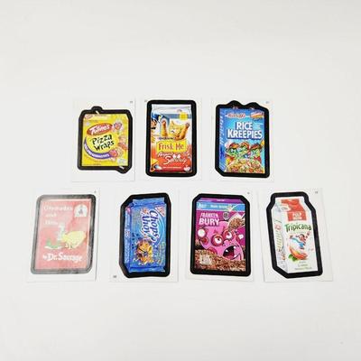 2011 TOPPS WACKY PACK COLLECTABLE STICKERS