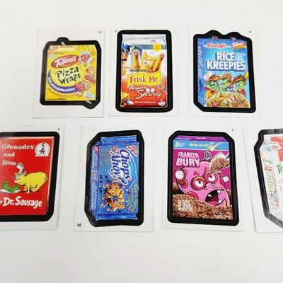 2011 TOPPS WACKY PACK COLLECTABLE STICKERS