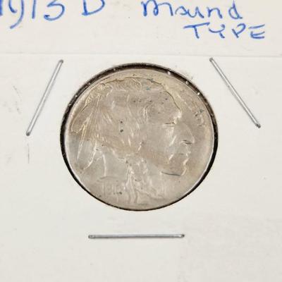 1913 D BUFFALO NICKEL