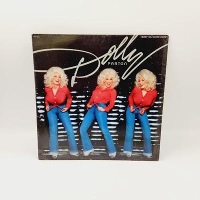 VINTAGE DOLLY PARTON HERE YOU COME AGAIN LP ALBUM