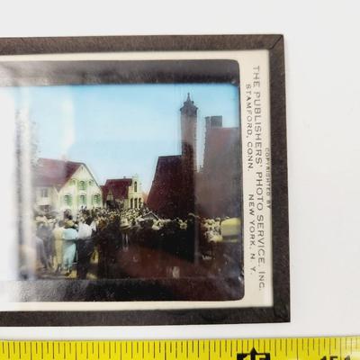 1800s GLASS LATERN SLIDES COLORED