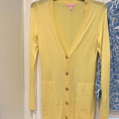 Lot  8550   Lilly Pulitzer Cardigan & Top
