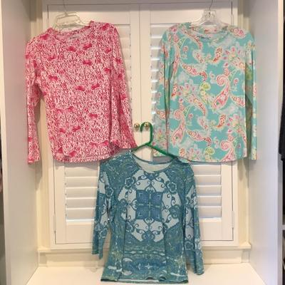 Lot 8609. Lot of Ladies Tops ( IBKUL & J.McLaughlin )