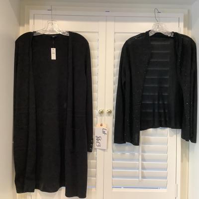 Lot. 8613  Two Sweater / Jackets ( 1 NEW WITH TAGS )