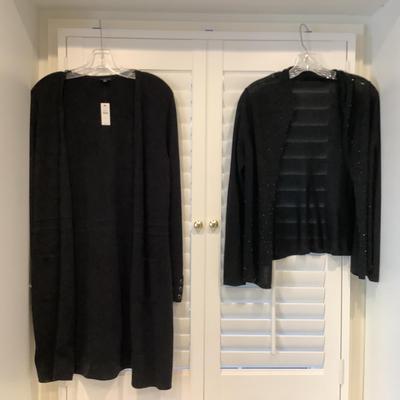Lot. 8613  Two Sweater / Jackets ( 1 NEW WITH TAGS )