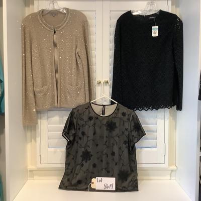 Lot 8614. Lot of Ladies Evening Wear Tops