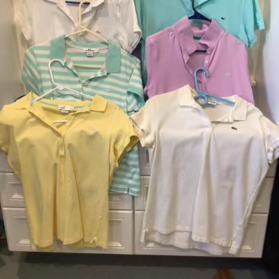 Lot 8615. Lot of Vineyard Vines / Landsâ€™End Short-sleeve tops