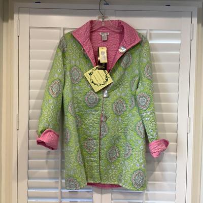 Lot. 8619. Patty Kim Reversible Jacket