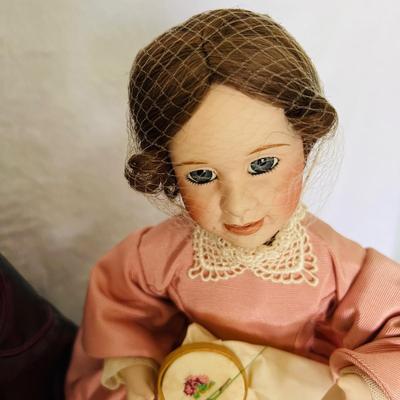 Ashton Drake â€˜Little Womenâ€™ Porcelain Dolls (BR3-JM)