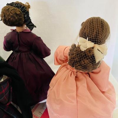 Ashton Drake â€˜Little Womenâ€™ Porcelain Dolls (BR3-JM)