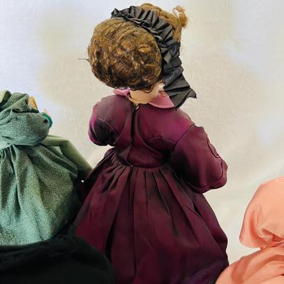 Ashton Drake â€˜Little Womenâ€™ Porcelain Dolls (BR3-JM)