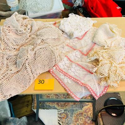 Lot of doilies