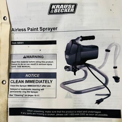 Krause & Becker Airless Paint Sprayer (G-JM)