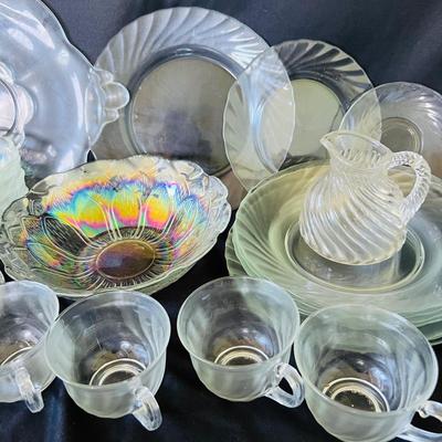 Frosted Glass Tableware (BR1-JM)