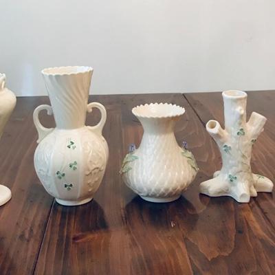 BELLEEK Vintage Set of 5 Set