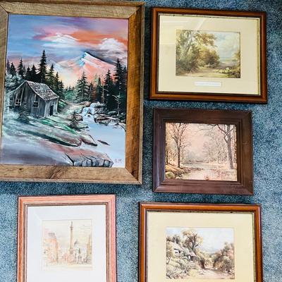 Collection of Wood Frames (BR1-JM)