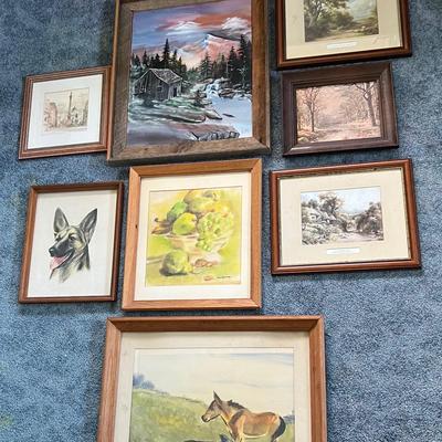 Collection of Wood Frames (BR1-JM)
