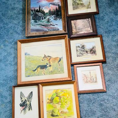 Collection of Wood Frames (BR1-JM)
