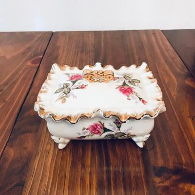 Vintage Moss Rose Tea set Japan