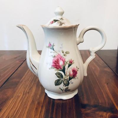 Vintage Moss Rose Tea set Japan