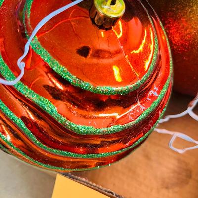 Lot of Shatter proof Large Christmas Ornaments