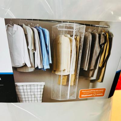 Wheel back pack & Closet organizer