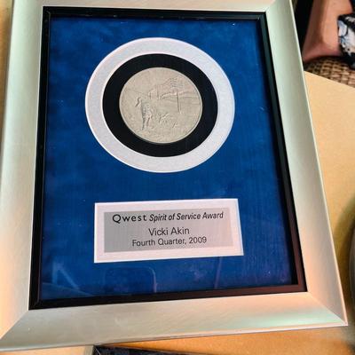 USWEST/ QWEST Awards Art work