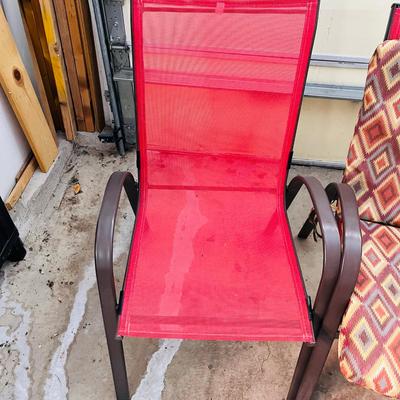 Matching patio chairs w/ pads