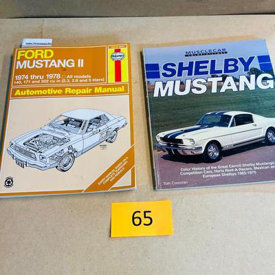 Lot of Mustang Books