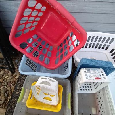 STORAGE AND LAUNDRY  BASKETS