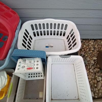 STORAGE AND LAUNDRY  BASKETS
