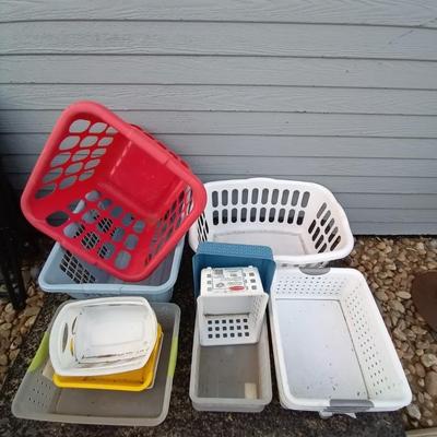 STORAGE AND LAUNDRY  BASKETS