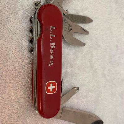 Swiss Army Knife In Belt Sleeve