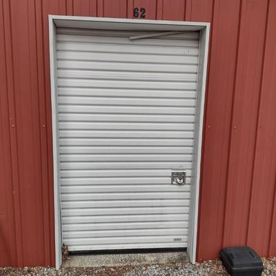 Unit C62-5x22 Storage Unit full from Front to Back, Top to Bottom with Household, Tools, Garage, and Other