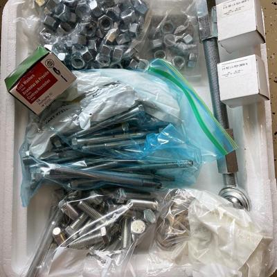 Lot 20. Large Assortment of Nuts & Bolts