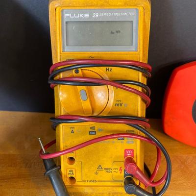 Lot 46.  Voltage Meter & Misc