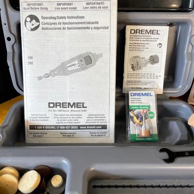 Lot 58. Dremel and Attachments