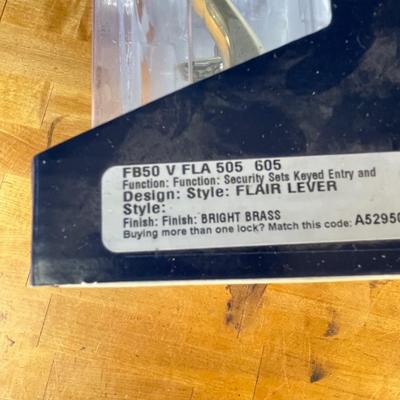Lot 65. Schlage Door Hardware