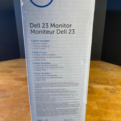 Lot 72. Dell Monitor 23 inch