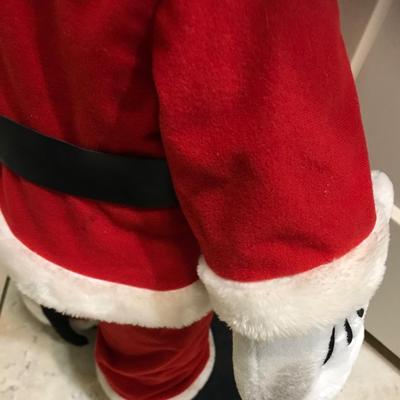 Standing Santa Mickey